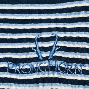 Polo Ralph Lauren Golf Shirt XL Pima Cotton Striped Blue Pronghorn Club Bend OR